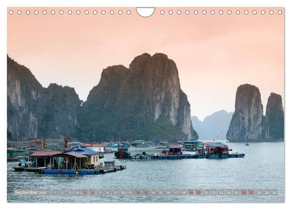 Produktbild: Vietnam - Momente einer Reise (Wandkalender 2026 DIN A4 quer), CALVENDO Monatskalender