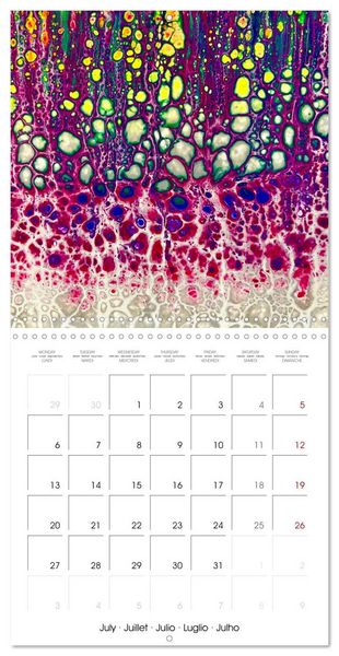 Produktbild: Your year full of rainbows by Katharina Stachanczyk (Wall Calendar 2026 12 &times; 12 Inch) CALVENDO 12 Month Wall Calendar