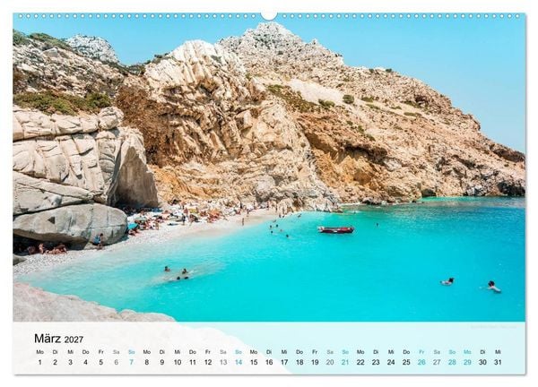 Produktbild: Griechenland - Inselparadies in Europa (Wandkalender 2027 DIN A2 quer), CALVENDO Monatskalender