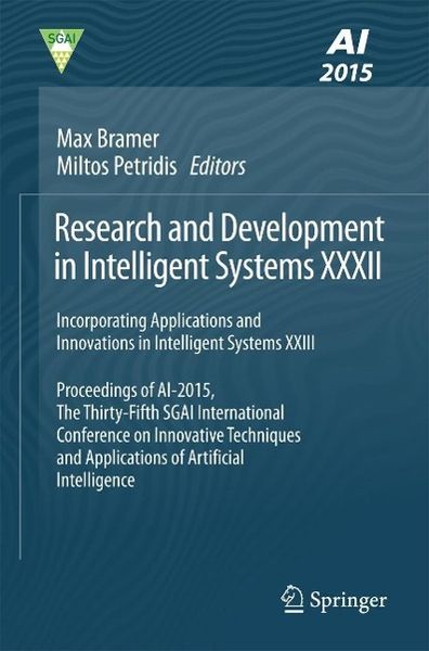 Produktbild: Research and Development in Intelligent Systems XXXII