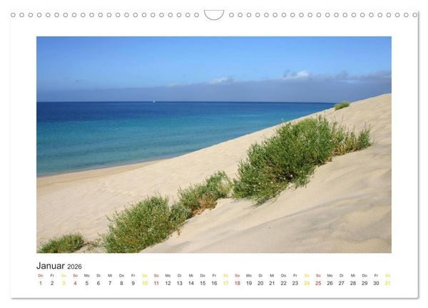 Produktbild: Fuerteventura (Wandkalender 2026 DIN A3 quer), CALVENDO Monatskalender