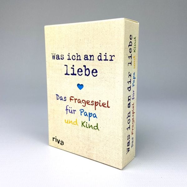Produktbild: Was ich an dir liebe &ndash; Das Fragespiel f&uuml;r Papa und Kind