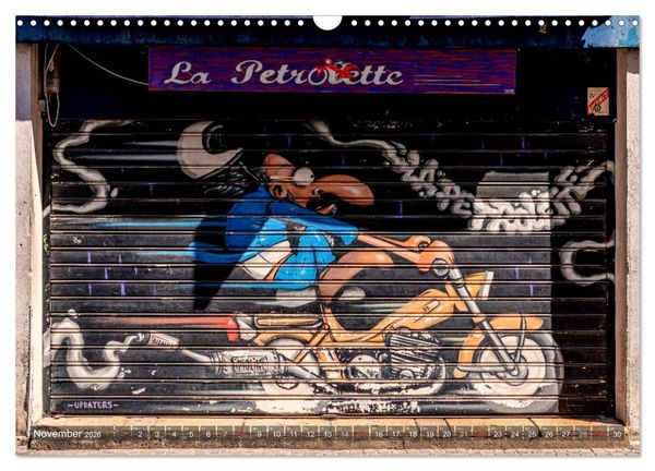 Produktbild: Streetart international (Wandkalender 2026 DIN A3 quer), CALVENDO Monatskalender