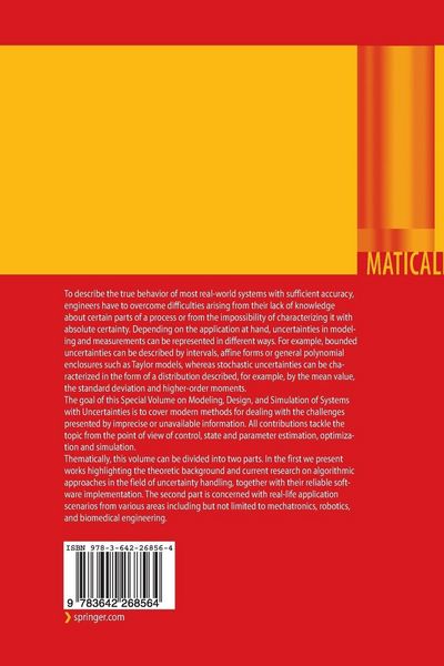 Produktbild: Modeling, Design, and Simulation of Systems with Uncertainties
