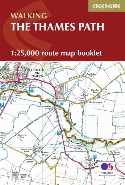 Produktbild: The Thames Path Map Booklet