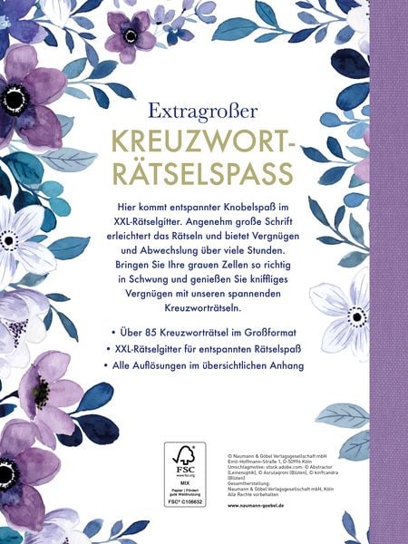 Produktbild: Gro&szlig;druck-Kreuzwortr&auml;tsel