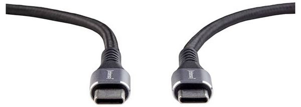 Produktbild: Intenso USB-C&reg; Kabel USB-C&reg; Stecker, USB-C&reg; Stecker 1.5m Schwarz hochflexibel 7901000