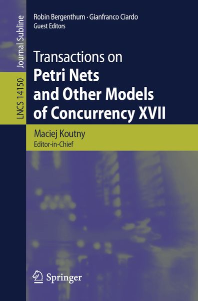 Produktbild: Transactions on Petri Nets and Other Models of Concurrency XVII
