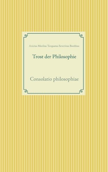 Produktbild: Trost der Philosophie