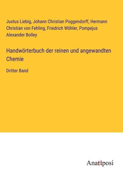 Handwörterbuch der reinen und angewandten Chemie