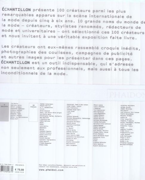 Produktbild: Echantillon: 100 cr&eacute;ateurs de mode, 10 sp&eacute;cialistes