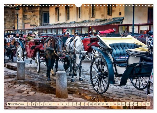 Produktbild: Pferdekutschen - Vorg&auml;nger des Automobils (Wandkalender 2026 DIN A3 quer), CALVENDO Monatskalender