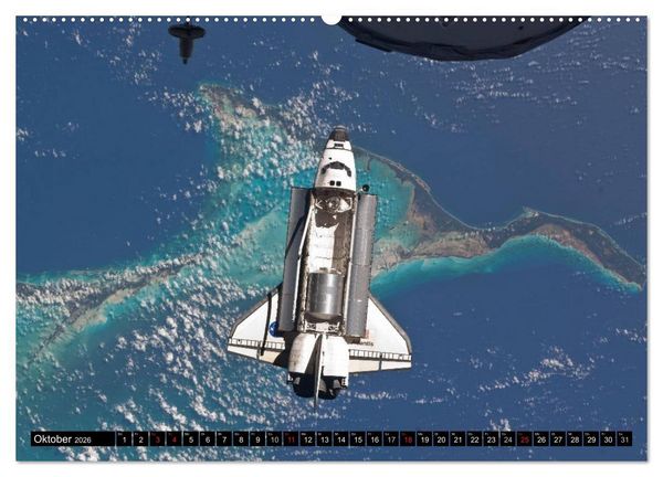 Produktbild: Space Shuttle. Impressionen aus der Raumfahrt (hochwertiger Premium Wandkalender 2026 DIN A2 quer), Kunstdruck in Hochglanz