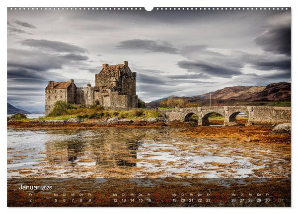 Produktbild: Schottland &ndash; schottisch unterwegs (hochwertiger Premium Wandkalender 2026 DIN A2 quer), Kunstdruck in Hochglanz