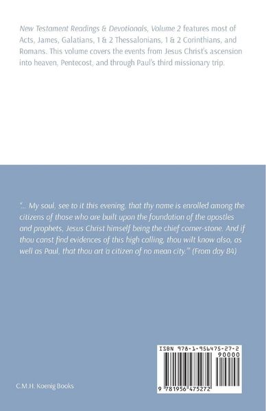 Produktbild: New Testament Readings & Devotionals