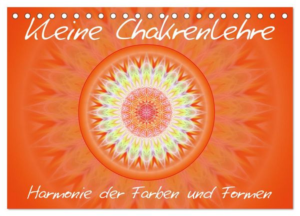 Produktbild: Kleine Chakrenlehre (Tischkalender 2026 DIN A5 quer), CALVENDO Monatskalender