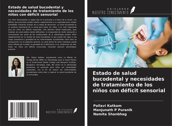 Produktbild: Estado de salud bucodental y necesidades de tratamiento de los ni&ntilde;os con d&eacute;ficit sensorial