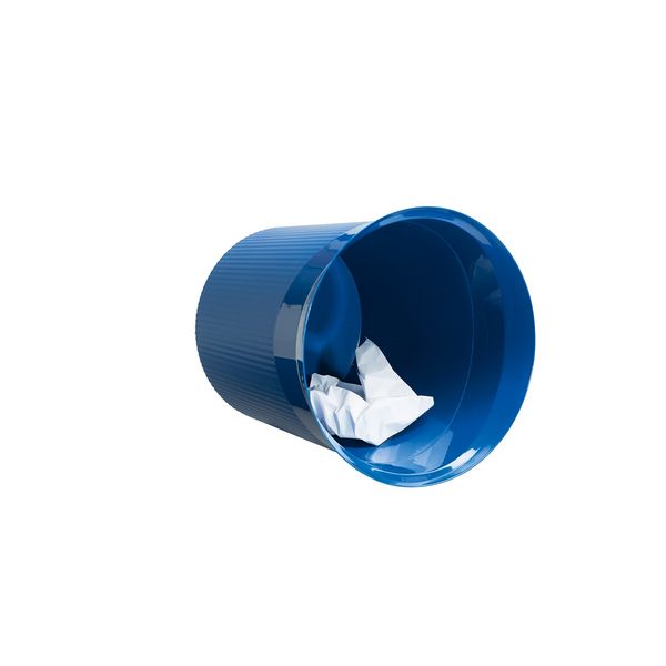 Produktbild: HAN Re-LOOP 18148-914 Papierkorb 13 l (&Oslash; x H) 28.8 cm x 28.7 cm Recycling Kunststoff Blau 1 St.