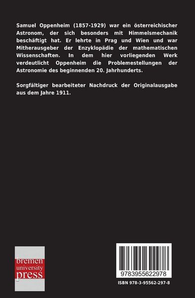 Produktbild: Probleme der modernen Astronomie