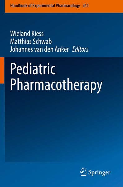 Produktbild: Pediatric Pharmacotherapy