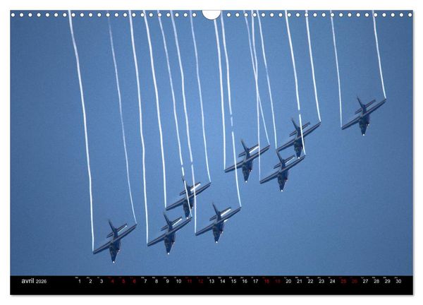 Produktbild: Arabesques dans le ciel de France (Calendrier mural 2026 DIN A3 vertical), CALVENDO calendrier mensuel