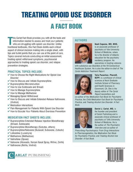 Produktbild: Treating Opioid Use Disorder--A Fact Book