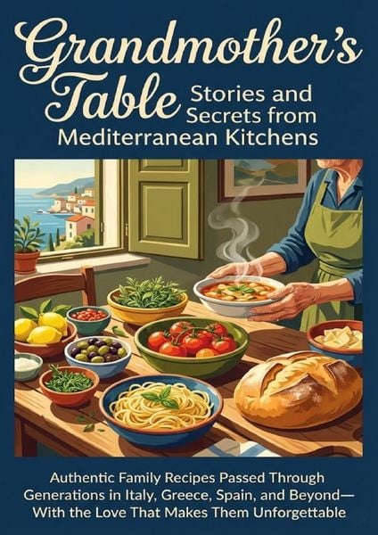 Grandmother's Table: Stories and Secrets from Mediterranean Kitchens, Taschenbuch von Mia Harrington, Epubli, 9783565157464