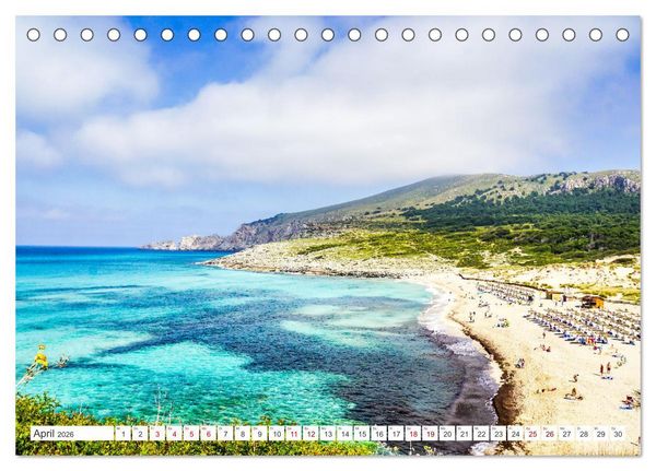 Produktbild: Mallorca Meine Liebe (Tischkalender 2026 DIN A5 quer), CALVENDO Monatskalender