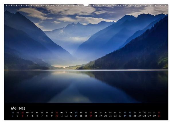 Produktbild: Tiroler Stimmungen (Wandkalender 2026 DIN A2 quer), CALVENDO Monatskalender