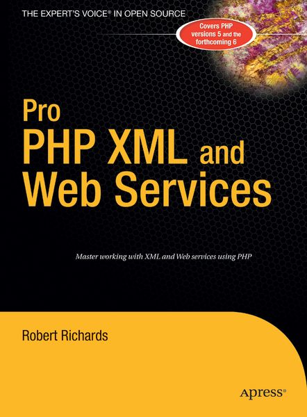 Produktbild: Pro PHP XML and Web Services