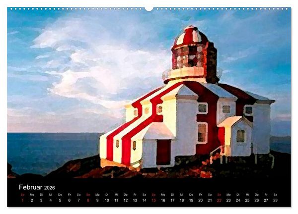 Produktbild: Neufundland entdecken (hochwertiger Premium Wandkalender 2026 DIN A2 quer), Kunstdruck in Hochglanz