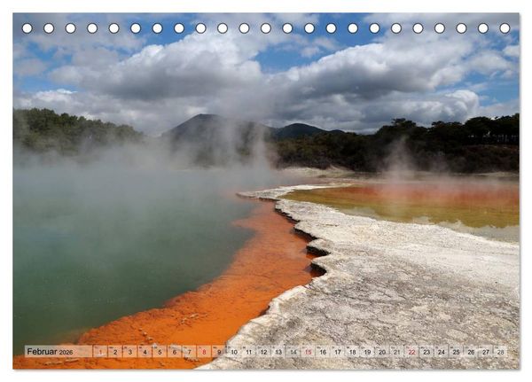Produktbild: Kia ora, Aotearoa - Wunderbares Neuseeland (Tischkalender 2026 DIN A5 quer), CALVENDO Monatskalender