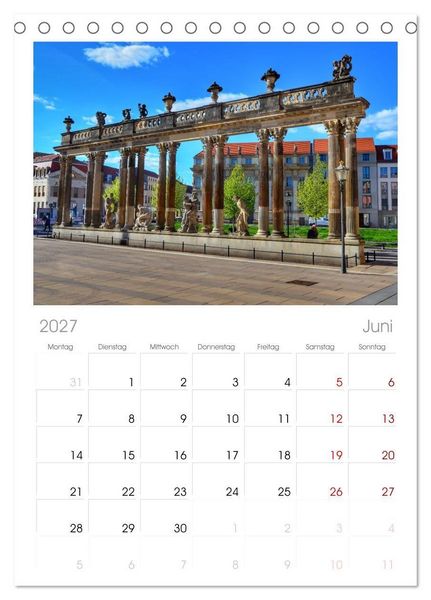 Produktbild: Tischplaner 2027 - POTSDAM. Du bist so sch&ouml;n (A5 Tischkalender zum Aufstellen) CALVENDO