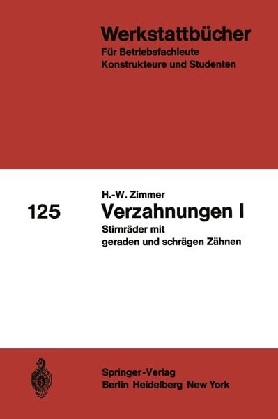 Produktbild: Verzahnungen I