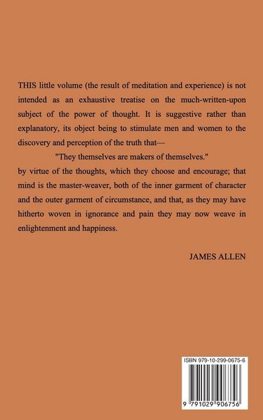 Produktbild: As a man thinketh