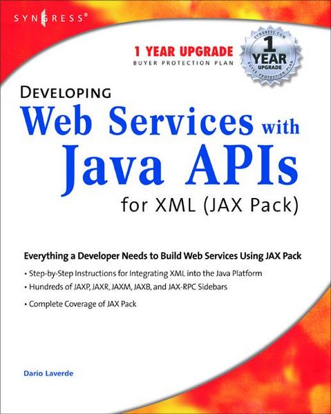 Produktbild: Developing Web Services with Java APIs for XML Using WSDP
