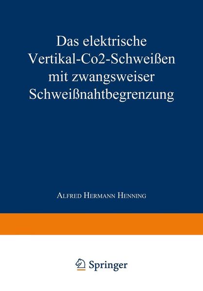 Produktbild: Das elektrische Vertikal-CO2-Schwei&szlig;en mit zwangsweiser Schwei&szlig;nahtbegrenzung