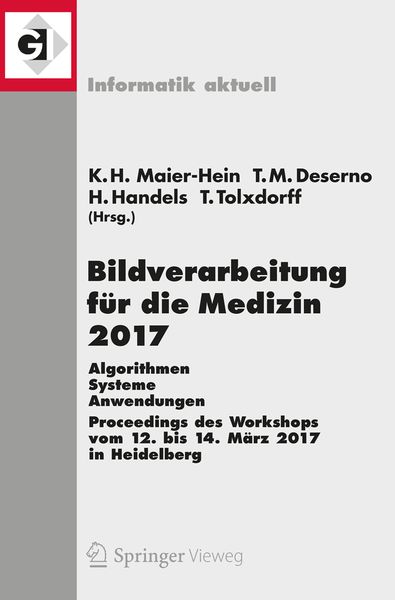Produktbild: Bildverarbeitung f&uuml;r die Medizin 2017