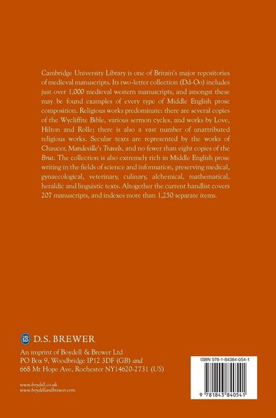 Produktbild: Index of Middle English Prose