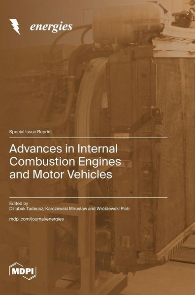 Produktbild: Advances in Internal Combustion Engines and Motor Vehicles