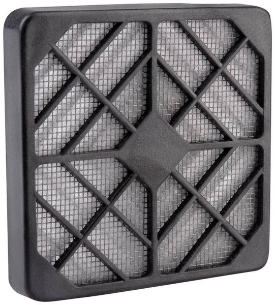 Wallair N40978 Lüftergitter mit Filtereinlage (B x H) 9.2cm x 9.2cm