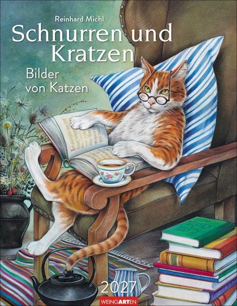 Produktbild: Schnurren und Kratzen - Bilder von Katzen Kalender 2027