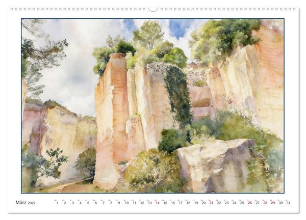 Produktbild: Beschauliches Menorca (hochwertiger Premium Wandkalender 2027 DIN A2 quer), Kunstdruck in Hochglanz