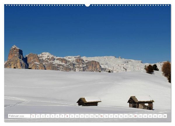 Produktbild: Bekannte und unbekannte Wanderziele in S&uuml;dtirol (hochwertiger Premium Wandkalender 2026 DIN A2 quer), Kunstdruck in Hochglanz