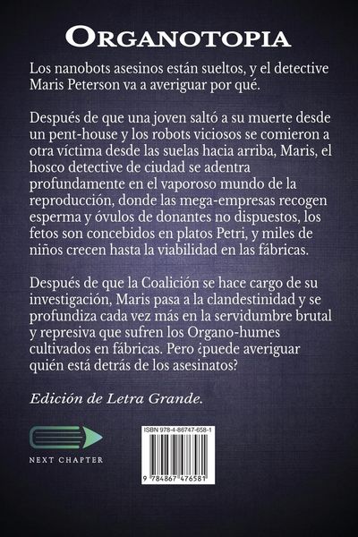 Produktbild: Organotopia - Una novela Cyberdick