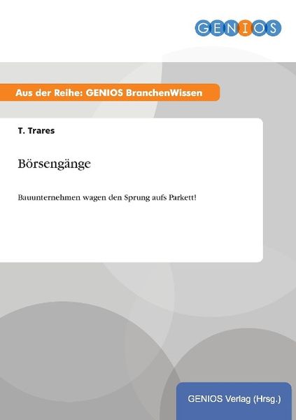 Produktbild: B&ouml;rseng&auml;nge