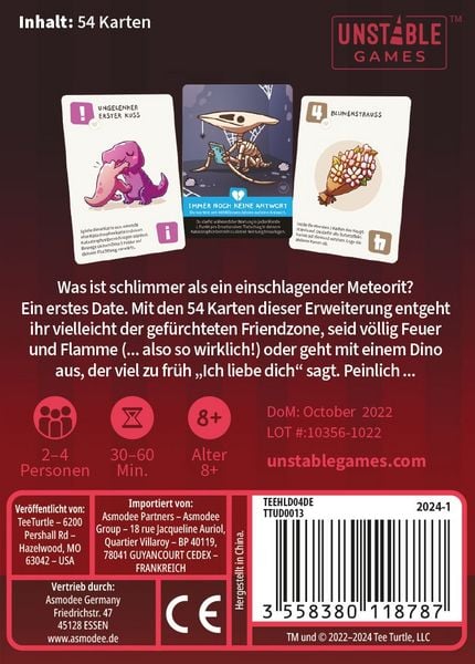 Produktbild: Happy Little Dinosaurs - Desastr&ouml;se Dates