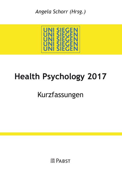 Produktbild: Health Psychology 2017