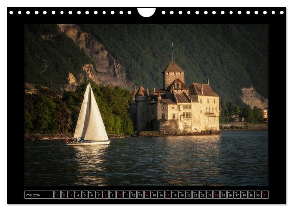 Produktbild: Paysages suisses (Calendrier mural 2026 DIN A4 vertical), CALVENDO calendrier mensuel