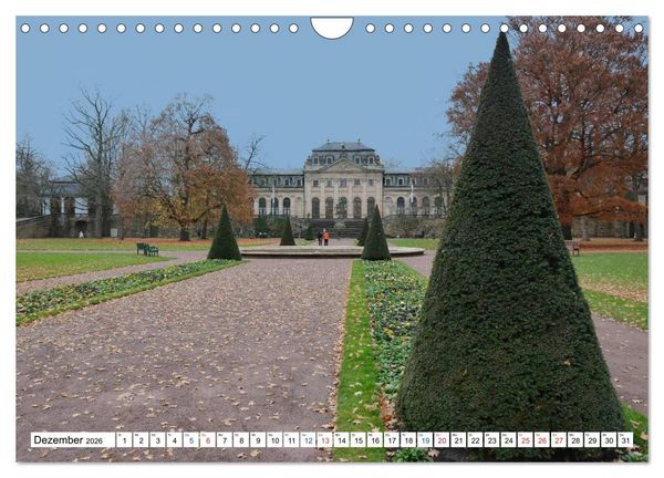 Produktbild: Fulda - die Barockstadt (Wandkalender 2026 DIN A4 quer), CALVENDO Monatskalender